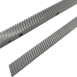 مجموعة تروس رف حلزوني من الفولاذ المخصص ، عجلة ترس لطحن الأسنان بمحرك لآلات النقش بالليزر - Product Image 6