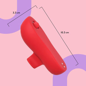 Vibrateur pour <span class=keywords><strong>couple</strong></span>, jouet sexuel, vibrateur pour clitoris, masturbateur féminin avec 5 modes de léchage et 5 vitesses de léchage - Product Image 4