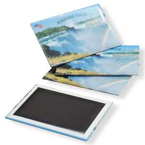 Imán de nevera personalizado de diferentes países, recuerdo de hojalata para decoración del hogar - Product Image 1