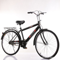 Vélo 26 pouces pour travailleurs, étudiants, léger, unisexe, adulte, style rétro, standard, pour les trajets quotidiens, seniors