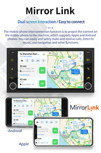 7 "2 Din <span class=keywords><strong>Android</strong></span> xe chơi cho Toyota Corolla xe phương tiện truyền thông Máy nghe nhạc RDS AM Wifi <span class=keywords><strong>GPS</strong></span> Navigation Stereo Xe đài phát thanh - Product Image 4