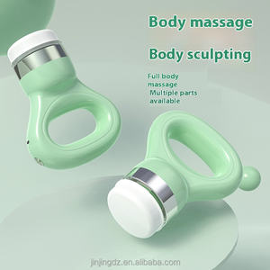 Produits les plus vendus 2025 masseur de rouleau de cellulite électrique sans fil Gua Sha avec 6 têtes de massage pour la combustion des graisses - Product Image 3