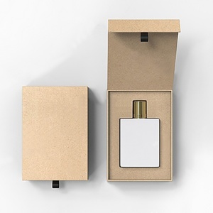 Boîte d'expédition cosmétique beige crème en carton ondulé écologique, auto-adhésive et auto-scellante, personnalisable en gros - Product Image 3