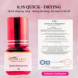 Pegamento Profesional para Extensiones <span class=keywords><strong>de</strong></span> Pestañas, Líquido, Resistente al Agua, <span class=keywords><strong>de</strong></span> Secado Rápido, Sin Alcohol, Fijación Fuerte para Pestañas Individuales, Uso Doméstico - Product Image 3