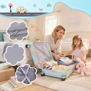 Children Cartoon Trolley Bag 18 Inch Lightweight Spinner Portable Password <strong>Suitcase</strong> <strong>Small</strong> Carry on Wholesale Koper Anak - Product Image 5