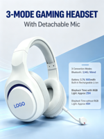 Auriculares Inalámbricos RGB para Juegos con Chipset JL para 5.3 con Baja Latencia para Teléfono Móvil y Música