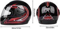 Nuevo Casco de Motociclismo de Carreras de Cara Completa, Elegante y de Alta Calidad, Casco de Seguridad Todoterreno con Forro Extraíble, Certificado CE