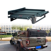 Auvent de benne rigide en alliage d'aluminium de 1,5 m pour Toyota, universel, étanche, installation sans perçage pour véhicules 4x4