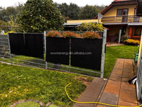 240W Flexible Panneau Solaire Haute Transmission Initiale Longue Durée de Vie Protection IP67 pour Hors Réseau RV Tente Balcon Utilisation Extérieure