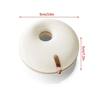 Donut Beugels Opbergdoos Onzichtbare Beugels Tandheelkundige Houder Opbergdoos Draagbare Kunstgebit Opbergdoos - Product Image 6