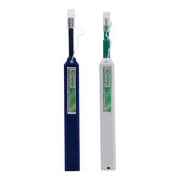 Nettoyeur de fibre optique Type de stylo nettoyant en un clic 2.5mm SC FC ST connecteur 1.25mm LC nettoyeur de fibre optique Komshine de haute qualité