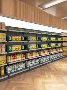 Los más vendidos en los Estados Unidos Estantes de supermercado Estantes de góndola personalizables Estantes OEM ODM para tienda minorista - Product Image 5