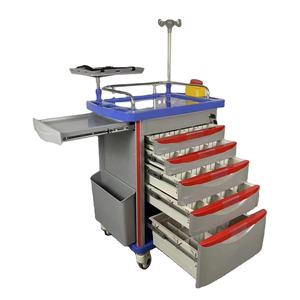 Petits chariots médicaux chariots d'urgence véhicules <span class=keywords><strong>de</strong></span> <span class=keywords><strong>transport</strong></span> <span class=keywords><strong>de</strong></span> médicaments et <span class=keywords><strong>de</strong></span> perfusion - Product Image 1