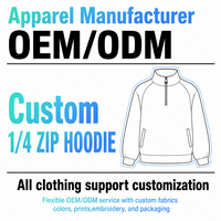Sweat-shirt Homme Oversize de Luxe à Col Zippé 1/4 avec Logo Personnalisé – Qualité Supérieure