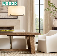 Chaise de salle à manger d'intérieur en promotion, chaise à jupe, chaise de qualité supérieure au design épuré pour table à manger, mobilier de maison, hôtel, avec structure en bois massif