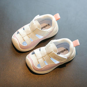 Sandales d'été pour bébé, premières chaussures à semelle souple, fonctionnelles, pour les enfants de 1 à 2 ans, respirantes, à bout fermé, pour garçons et filles - Product Image 4