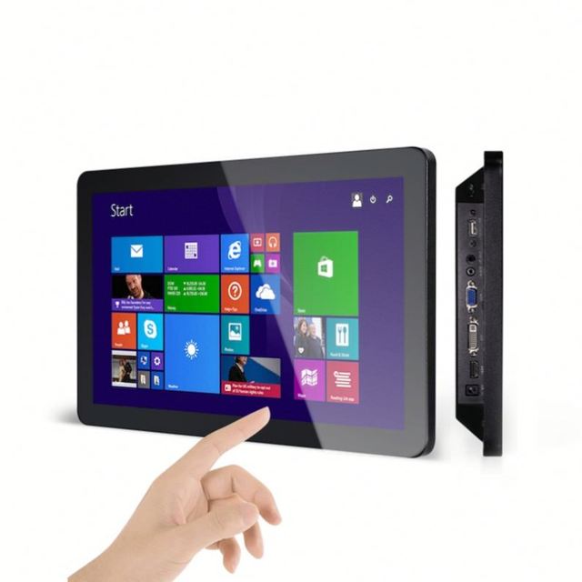 10.1 15.6 21.5 Inch PCAP Wall Mount HD Android RK3288 Medical Industrial All in One PC Touch Screen Monitor