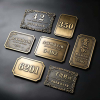 Nouvelle arrivée : plaque signalétique en cuivre gravée au laser, étiquette en acier inoxydable, logo personnalisé pour machines et outils industriels