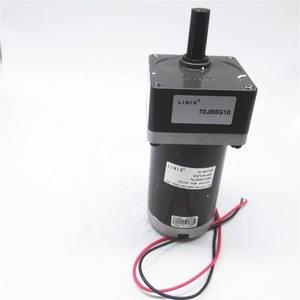 Motor Linix 63ZY24-40/70JB, Reductor de Velocidad, 40W, 24V, Diámetro del Eje Motor Linix 63ZY24-40/70JB con Reductor de Velocidad 1:5 de 10 mm, Relación de Reducción 1:5 - Product Image 3