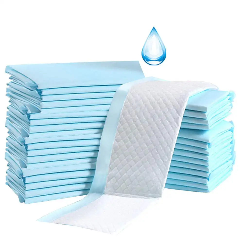 Hotsell biodegradable breathable adult urine pad 4 layers adult urine pad in bed high absorbent adult incontinence urine pad