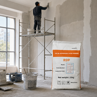 Poudre de latex redispersable VAE RDP pour mortier à base de ciment et de gypse, adhésif pour carrelage, mastic mural, système autonivelant