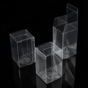 Free Custom Gift Acetate Folding Plastic Clear PVC Box