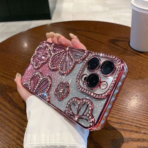 <span class=keywords><strong>Coque</strong></span> de téléphone <span class=keywords><strong>transparente</strong></span> à motif floral diamanté tendance pour <span class=keywords><strong>iPhone</strong></span> 11 <span class=keywords><strong>12</strong></span> 13 14 15 16 17 <span class=keywords><strong>Pro</strong></span> Max, étui arrière scintillant pour femme - Product Image 4
