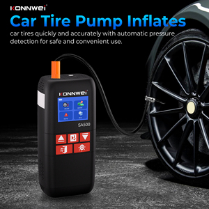 2025 mới nhất konnwei sa500 xe nhảy Starter + lốp Inflator + ngân hàng điện + Ánh sáng khẩn cấp - Product Image 5