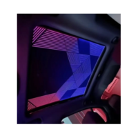 Nouvelle vente chaude voiture décorative intérieur ciel étoile toit atmosphère lumière panoramique toit ouvrant étoile Film changement de couleur riche en motifs