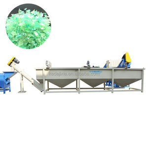 Ligne de lavage entièrement automatique pour flocons de bouteilles en plastique, machine de recyclage 1000 kg/h, certifiée CE - Product Image 6