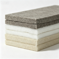 Bande de tissu polaire industriel en laine/polyester non tissé, enduit de PE, écologique, robuste, longue durée de vie, pour équipement industriel