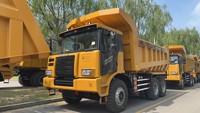 Camion benne à châssis large haute fiabilité SKT90S, châssis à faible contrainte, capacité de charge de 60 tonnes, pour l'exploitation minière
