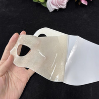 Feuille d'hydrogel végétalienne personnalisée avec logo, pour lifting et raffermissement du visage et de la mâchoire, hydratation profonde, anti-rides, effet tenseur élastique