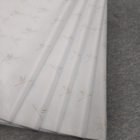 Papier de soie d'emballage imprimé personnalisé avec logo pour vêtements/fleurs/cadeaux