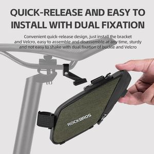 Bolsa Trasera para Bicicleta de Fábrica BSCI, Bolsa Trasera para Bicicleta de Montaña, Bolsa Pequeña para Asiento de Bicicleta, Bolsas Traseras para Bicicleta, Ciclismo al Aire Libre, Viajes - Product Image 3