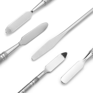 Espátula de Acero Inoxidable para Uñas, Cuchara para Arte de Uñas, Herramienta para Mezclar Polvo Cosmético y Gel UV para Uso en Salón - Product Image 4