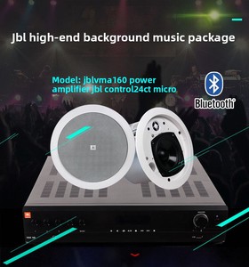 Control24CT <b>Ceiling</b>-Mounted <b>Speakers</b> With Functionality for Nightclub Background Music Sound System Compact Design Fits Seamless - Product Image 1