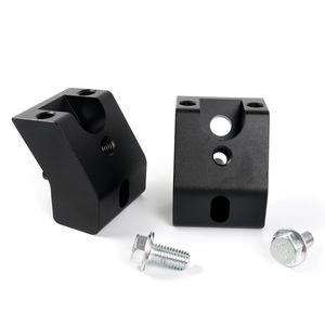 Almohadilla para aumentar la altura del asiento del coche, para Toyota Tacoma 05-22 4Runner, aleación de aluminio, negro, BAG093 - Product Image 5