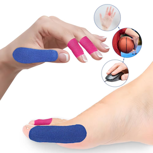 Cinta Elástica Transpirable Multicolor para Pulgar de Boliche, Vendaje Deportivo Autoadhesivo, Protector Profesional de Algodón para Dedos - Product Image 5