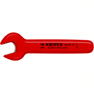 ประแจปากตาย Knipex ขนาด 14 มม. เมตริก โครเมียมวาเนเดียมสตีล เกรดอุตสาหกรรม ฉนวนกันไฟฟ้า 1000v ผลิตในอินเดีย - Product Image 2