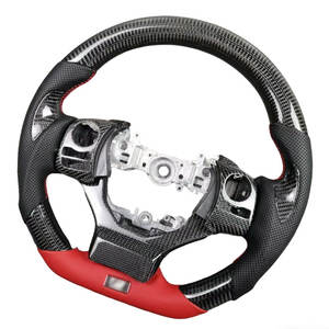 Volante de Fibra de Carbono Personalizado Compatible con <span class=keywords><strong>Lexus</strong></span> Serie IS IS250 IS350 ES ES300 GS GS350 <span class=keywords><strong>NX</strong></span> Rx330 RX350 RC - Product Image 1