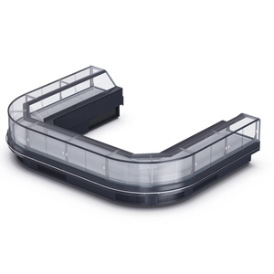 ตู้แช่เย็นแสดงสินค้าแบบกระจกสำหรับชีส ไส้กรอก และแซนวิช สำหรับซูเปอร์มาร์เก็ตขนาดใหญ่ระดับหรู - Product Image 4