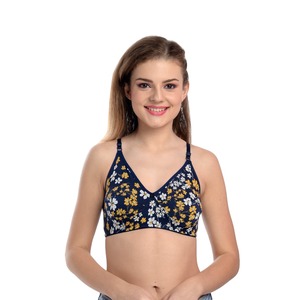 Soutien-gorge pour femme en nylon et élasthanne, extensible dans quatre directions, couvrant entièrement la poitrine |   Dorsal en U doux et respirant |   Sangles réglables |   Fermeture au dos |   Bonnettes A à E - Product Image 1