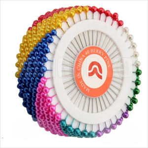 ミシンピンラウンド形状ホイールパールヘッドピン針 - Product Image 1