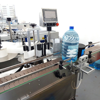 Machine d'étiquetage automatique de bouteilles autocollantes en promotion, compatible avec les imprimantes de codes de date pour flacons