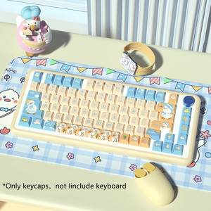 Teclas PBT XDA con diseño de pato, versión US/KR para teclados mecánicos DZ60/RK61/64/<span class=keywords><strong>GK61</strong></span>/68/75/84/980/104 - Product Image 6