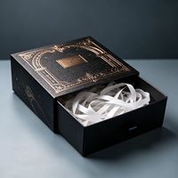 Caja de Empaque Cosmético Personalizada Premium para Cuidado de la Piel, Caja Deslizante con Estampado en Caliente, Fabricante con Logotipo Personalizado OEM