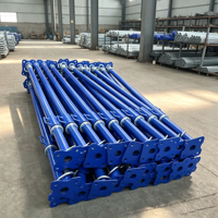 Étais métalliques robustes de type italien pour coffrage et support d'échafaudage de construction