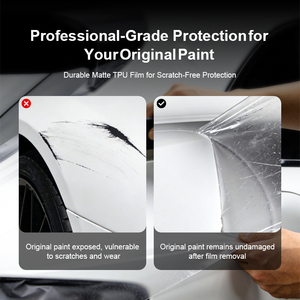 <span class=keywords><strong>Film</strong></span> <span class=keywords><strong>de</strong></span> protection automobile TPU PPF <span class=keywords><strong>de</strong></span> qualité supérieure, auto-réparateur, mat, hydrophobe, résistant aux rayures - Product Image 5