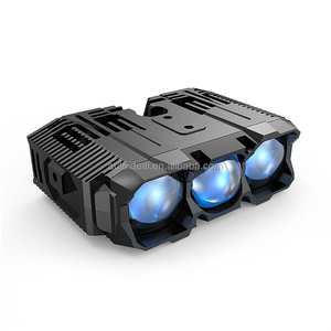E08L 200W Projecteurs à calandre à trois lentilles Phares <span class=keywords><strong>antibrouillard</strong></span> Feux de croisement 60000lm Lentille de projecteur Bi Led <span class=keywords><strong>avant</strong></span> - Product Image 4